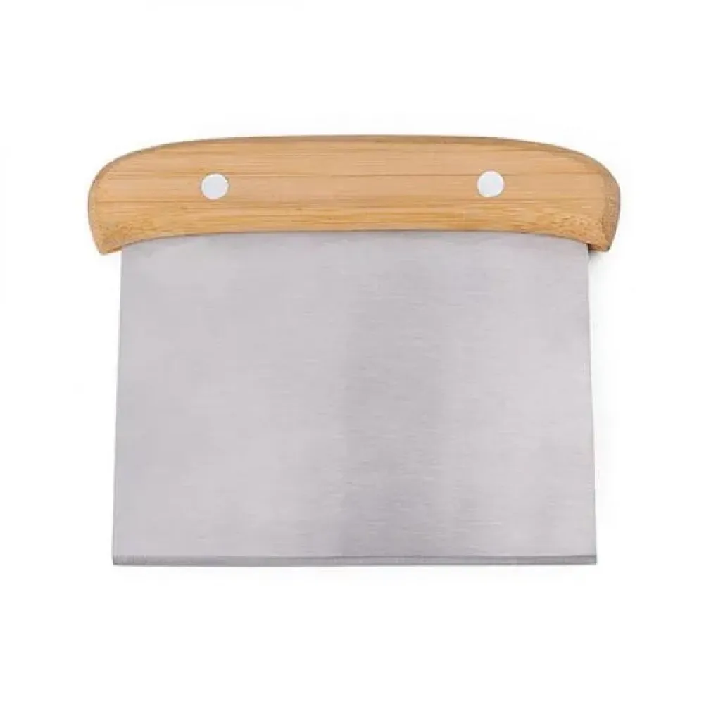 ESPÁTULA MULTIUSO EM BAMBU / INOX - 13,5X11,5CM-UD-00203-900
