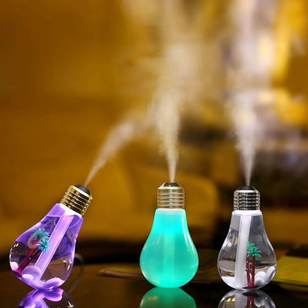 Umidificador de ar e luminária lâmpada