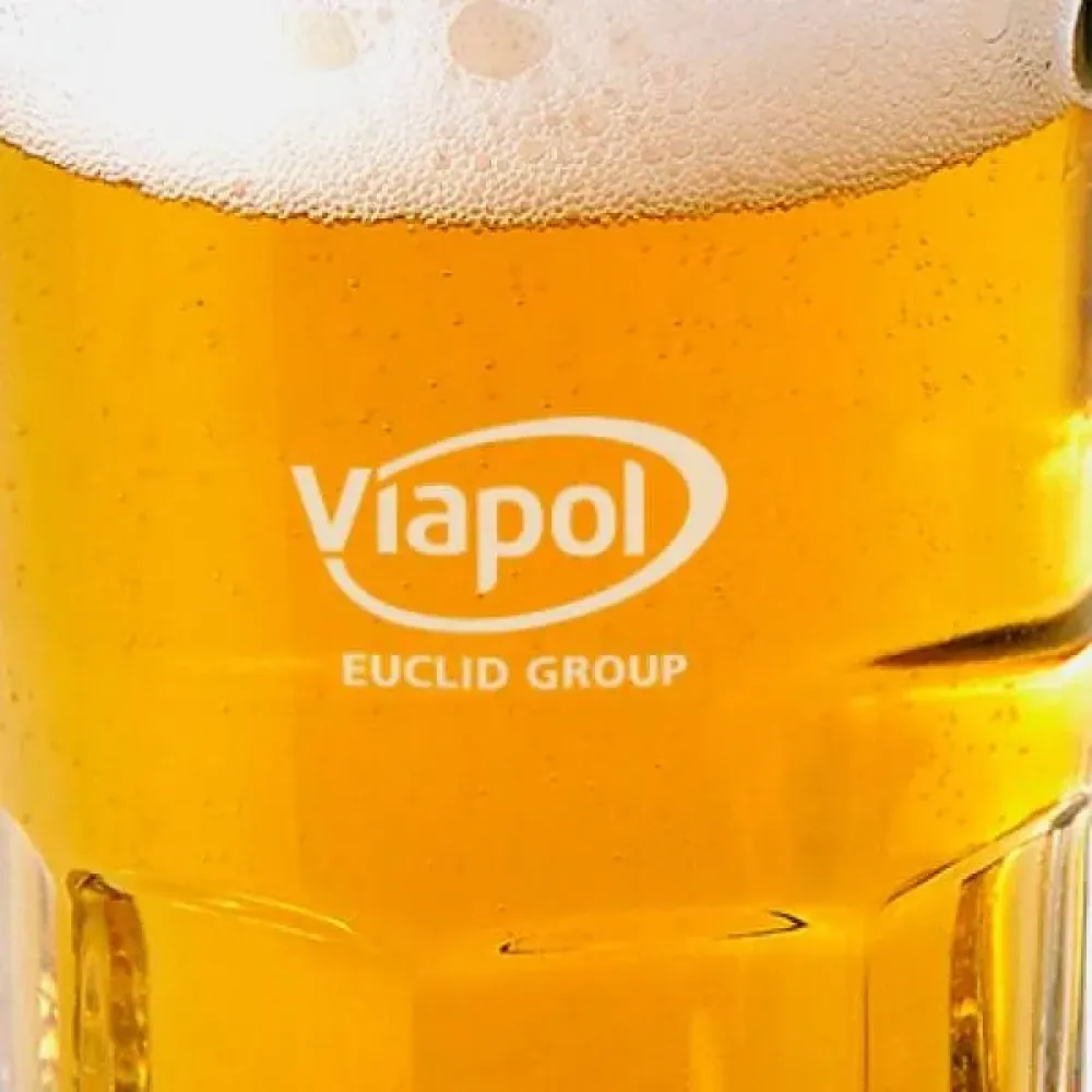 CANECA DE VIDRO PARA  CHOPP / CERVEJA - 340 ML