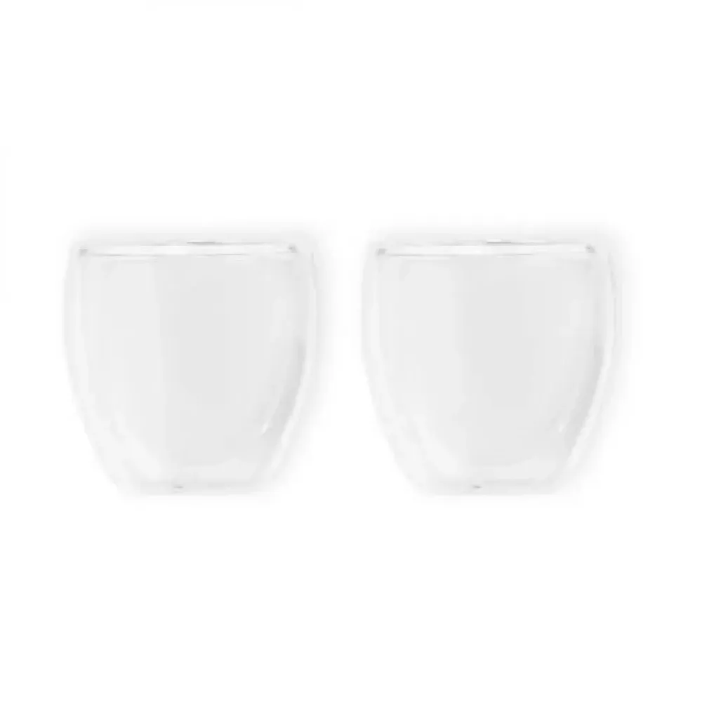 CONJ. DE COPOS COM PAREDE DUPLA - 250ML - 2 PÇS