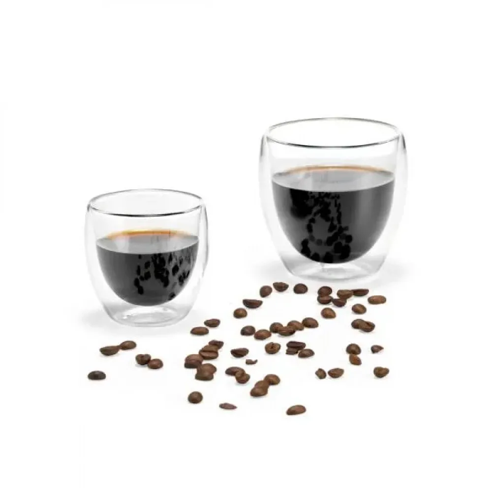 CONJ. DE COPOS COM PAREDE DUPLA - 2 PÇS