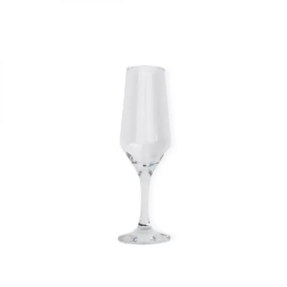 TAÇA DE VIDRO P/ CHAMPAGNE 190 ML - NÃO ACOMPANHA GARRAFA