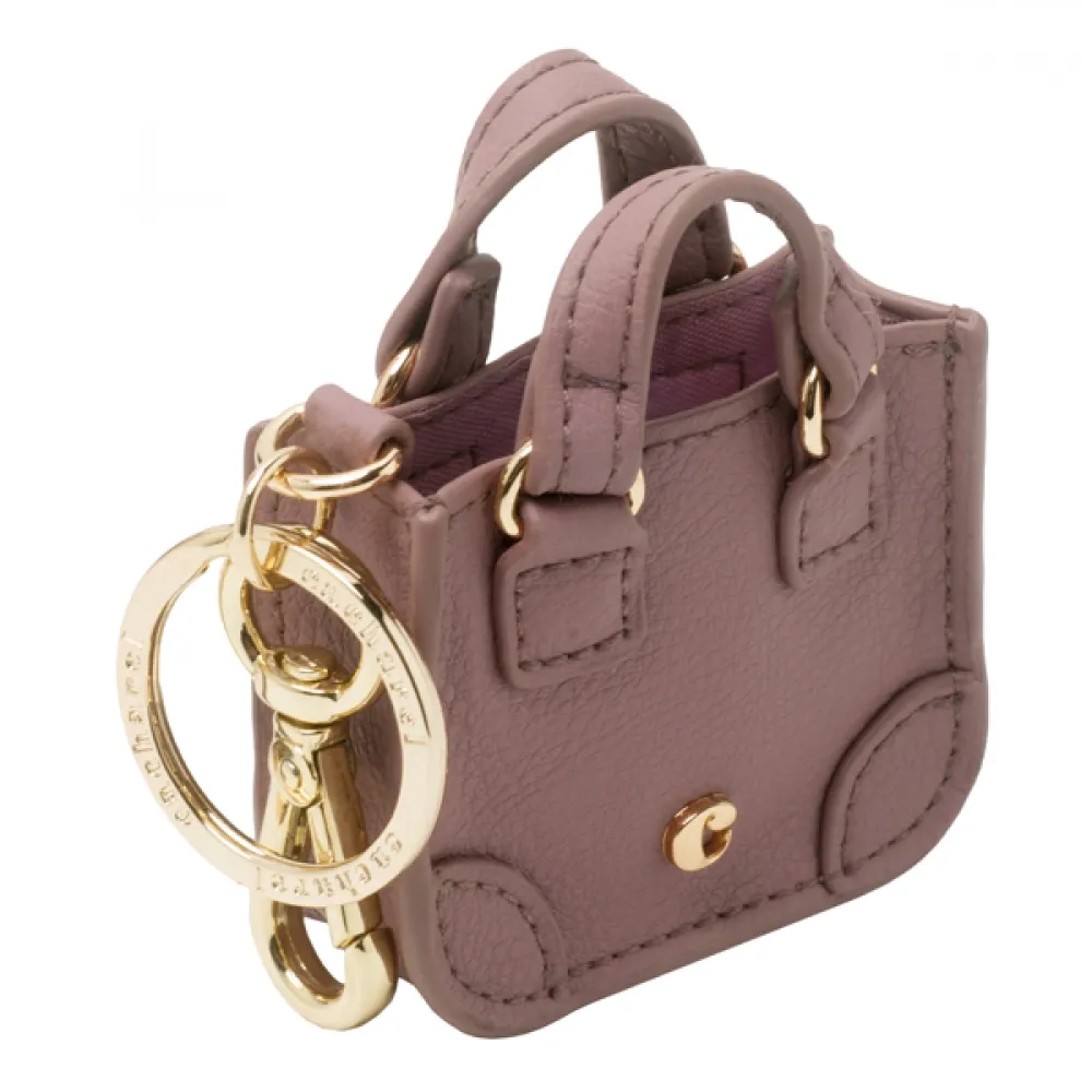 VICTOIRE. Chaveiro MARROM