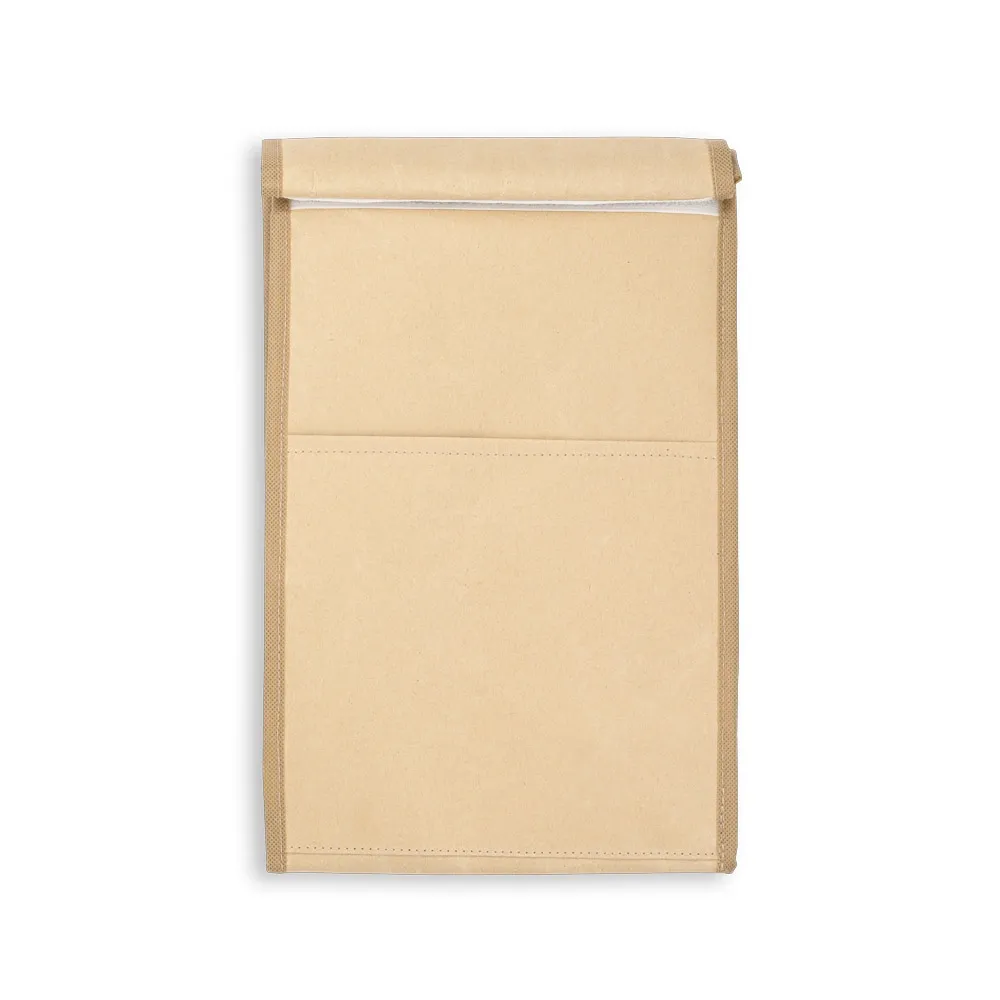 YORK. Cooler. Bolsa térmica 4 L em papel com isolamento térmico NATURAL-98428-NAT