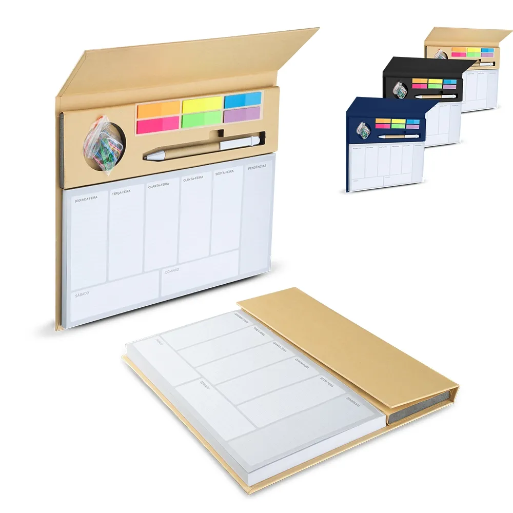 Mini Caderno com Planejamento Semanal