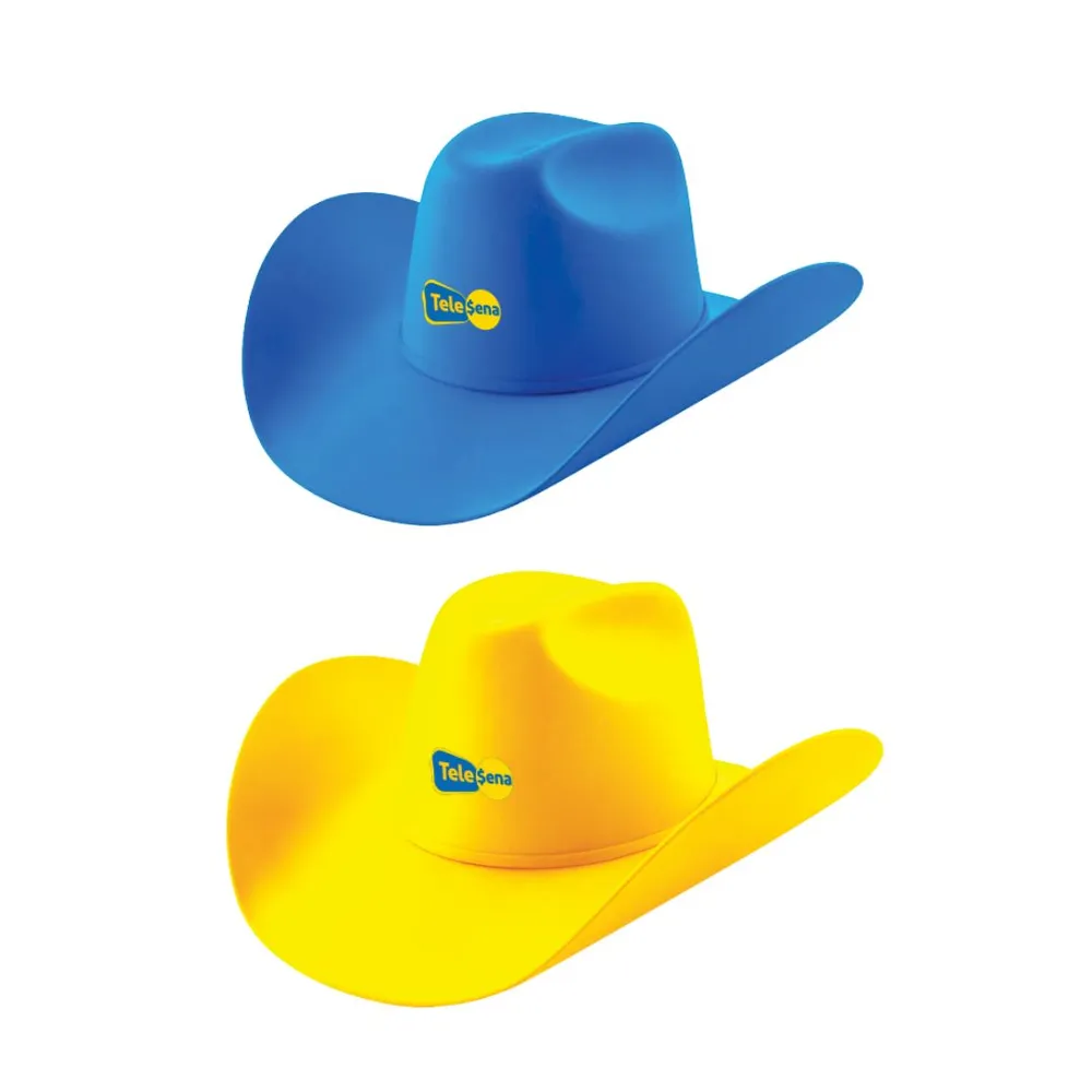 chapéu country aveludado COM PERSONALIZAÇÃO-CHP01