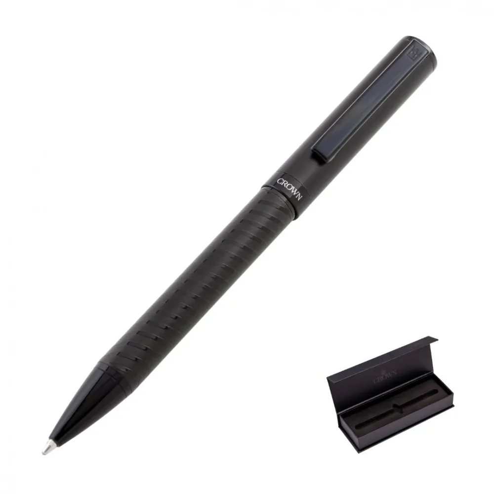 CANETA CROWN BLACK VITTON ESF PRETA-DI10005