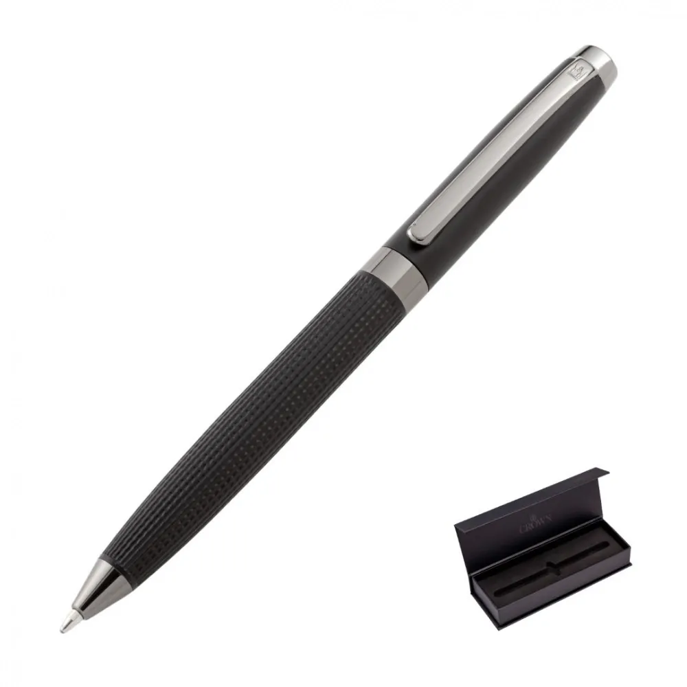 CANETA CROWN BLACK BULL ESF PRETA-DI10008