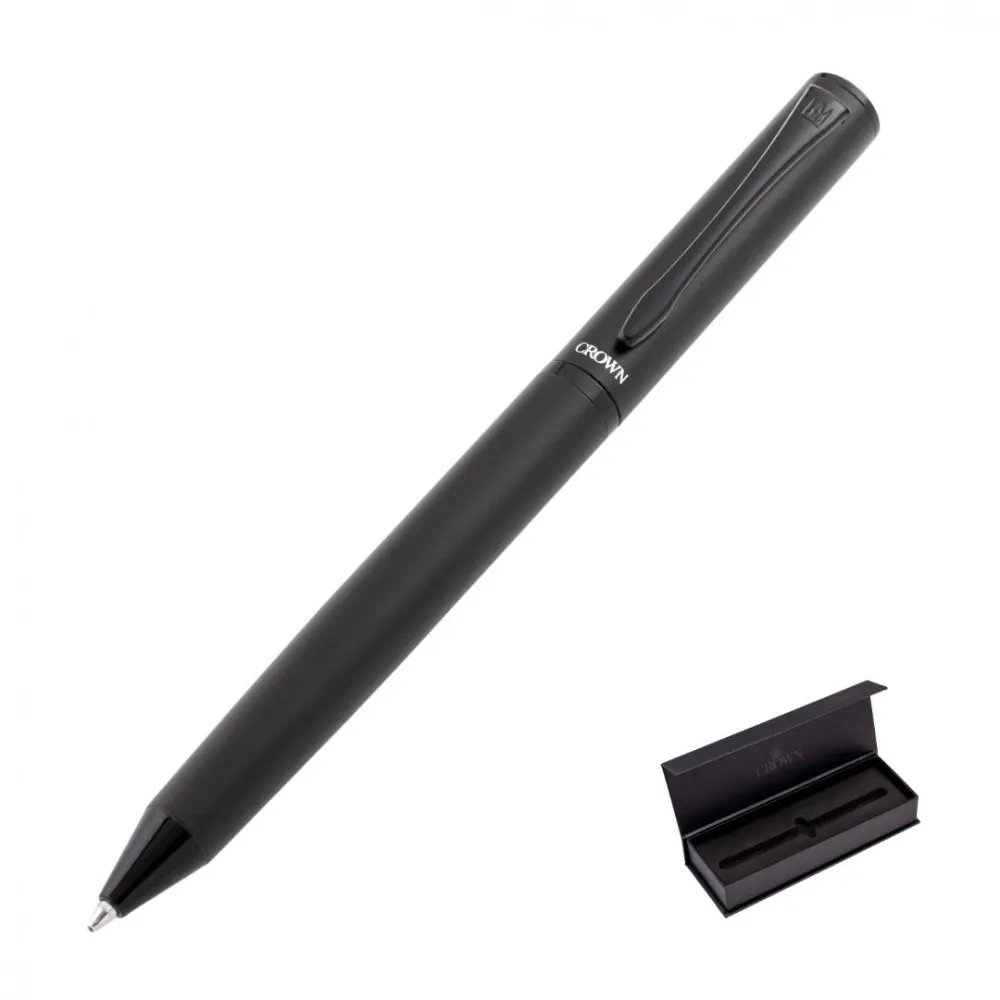 CANETA CROWN BLACK SENIOR ESF PRETA- KIT-DI10012KT