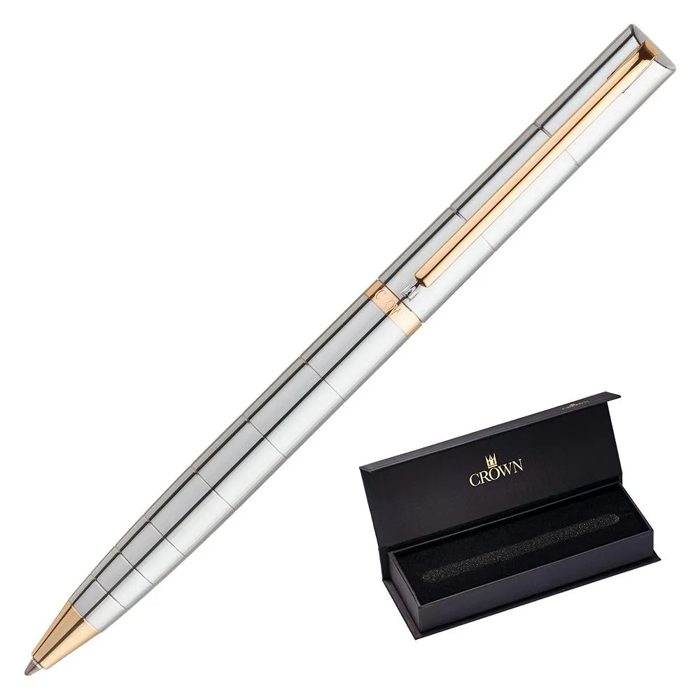 CANETA CROWN PARAGON GOLD ESF PRATA- KIT-DI11000KT