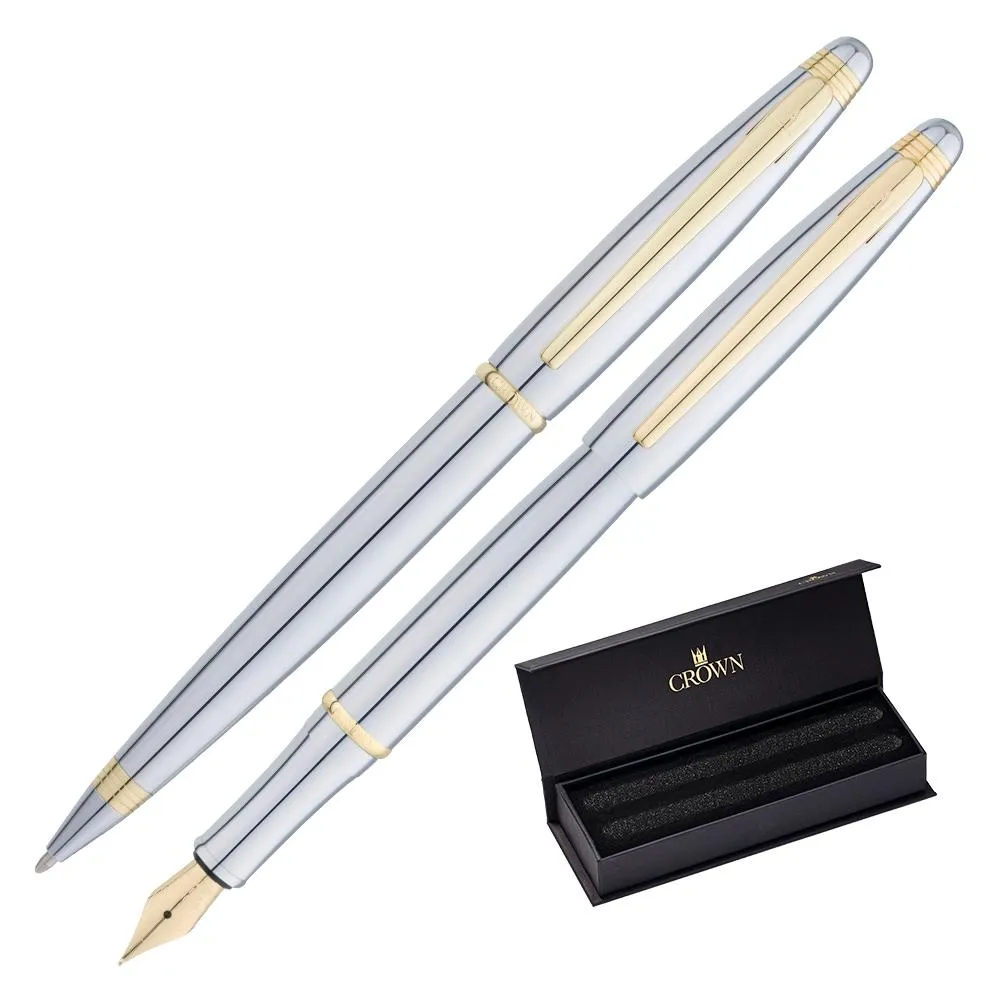 CANETA CROWN PRESTIGE CONJ ESF + TINT- KIT