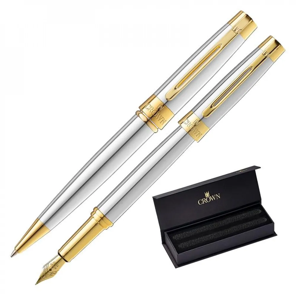CANETA CROWN PRESIDENT CONJ ESF + TINT- KIT