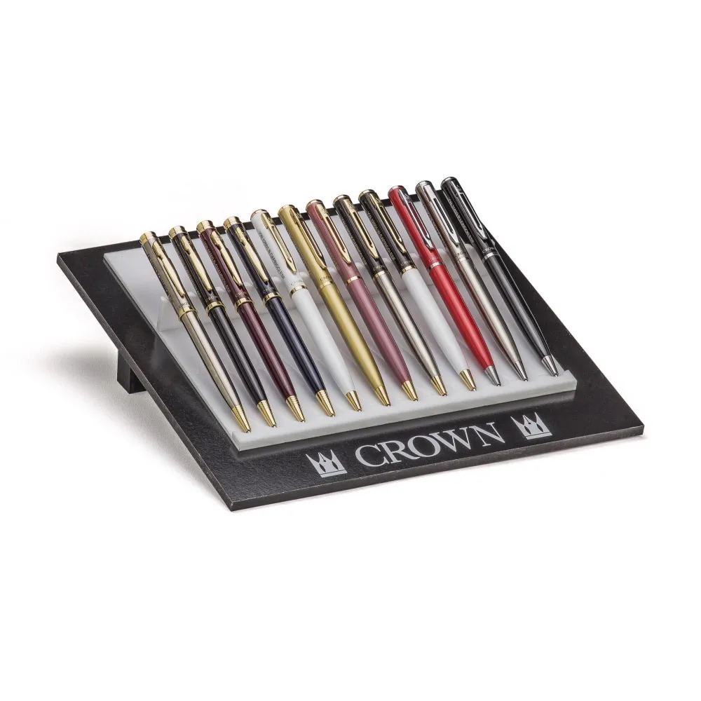 DISPLAY BANDEJA CROWN 12 CANETAS-EXPCBAND-PAI