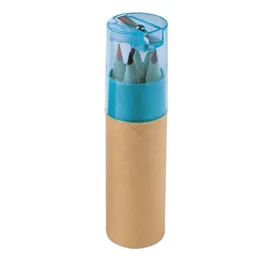 Miniatura de imagem do produto ROLS. Caixa cilíndrica em cartão com 6 mini lápis