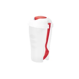 Miniatura de imagem do produto TURMERIC. Copo para salada em PP com garfo e molheira 850 mL