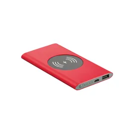 Miniatura de imagem do produto CASSINI 40. Bateria portátil com carregador wireless em alumínio 100% reciclado 4000 mAh