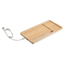Miniatura de imagem do produto MOTT II. Organizador de secretária (mesa) em bambu e ABS
