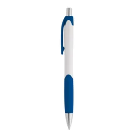 Miniatura de imagem do produto CARIBE WHITE. Esferográfica em ABS com grip e acabamento brilhante