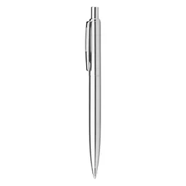 Miniatura de imagem do produto SILVERIO. Esferográfica em metal com corpo brilhante e clipe