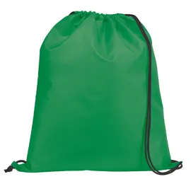 Miniatura de imagem do produto CARNABY. Sacola tipo mochila em 210D com cordões em preto