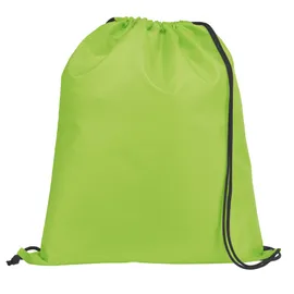 Miniatura de imagem do produto CARNABY. Sacola tipo mochila em 210D com cordões em preto