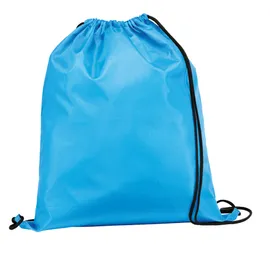 Miniatura de imagem do produto CARNABY. Sacola tipo mochila em 210D com cordões em preto