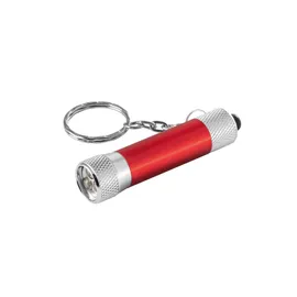 Miniatura de imagem do produto LERGAN. Chaveiro em alumínio com lanterna de 3 luzes LEDs