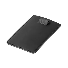 Miniatura de imagem do produto POPPY. Porta cartões em PU com bloqueio RFID e fita elástica em poliéster