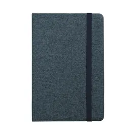 Miniatura de imagem do produto HUGO. Caderno A5 em tecido poliéster com folhas pautadas