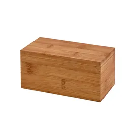 Miniatura de imagem do produto VERBENA. Caixa de chás em bambu com 2 compartimentos e fecho com ímã