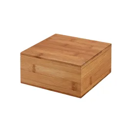 Miniatura de imagem do produto HIBISCUS. Caixa de chás em bambu com 4 compartimentos e fecho com ímã