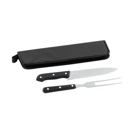 Miniatura de imagem do produto JULLEMIER. Kit churrasco em estojo em 210D em 2 utensílios em aço inox e PP
