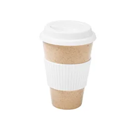 Miniatura de imagem do produto CINNAMON. Copo para viagem em fibra de bambu, casca de arroz e melamina 450 mL