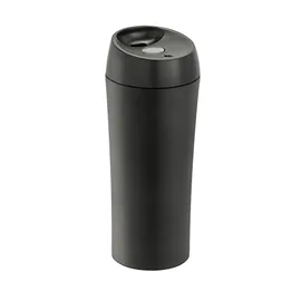Miniatura de imagem do produto MONARDA. Copo térmico para viagem em aço inox e PP 470 mL