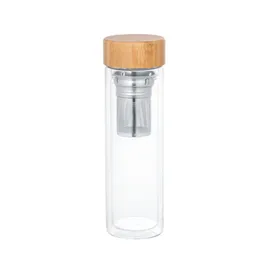 Miniatura de imagem do produto MAKAROVA. Squeeze em vidro borossilicato com infusores 490 mL