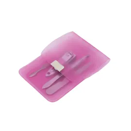 Miniatura de imagem do produto LOPEZ. Kit de manicure de 4 peças para manicure em bolsa de PVC