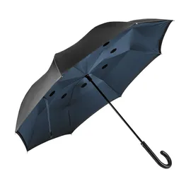 Miniatura de imagem do produto ANGELA. Guarda-chuva reversível em pongee 190T com fecho automático