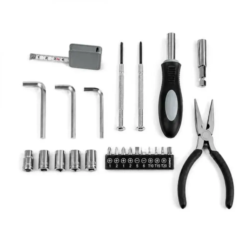 KIT DE FERRAMENTAS MULTI - CHAVES - 24 PÇS
