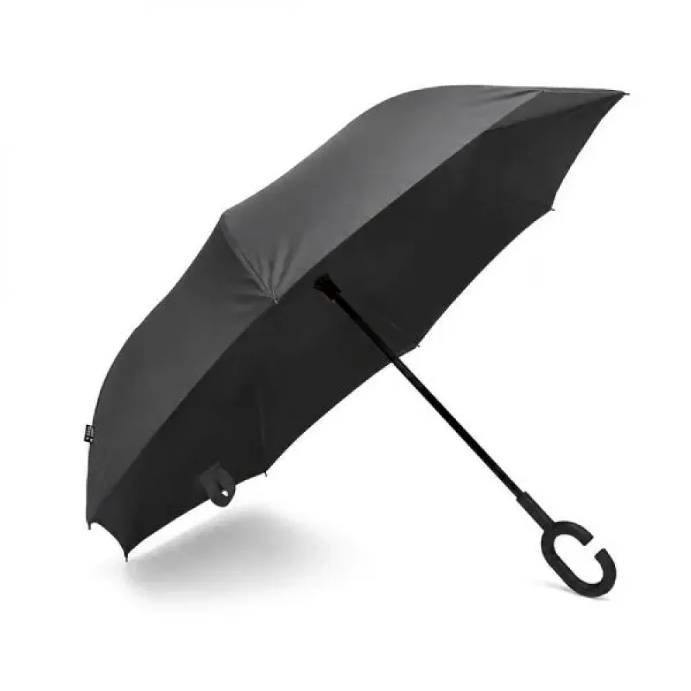 GUARDA-CHUVA INVERTIDO - CINZA - 108 CM