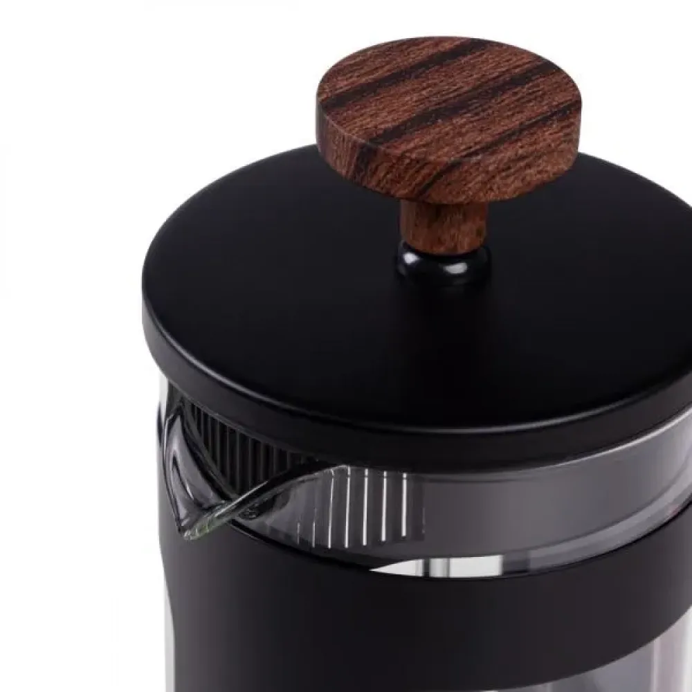 CAFETEIRA PRENSA FRANCESA EM VIDRO / AÇO INOX - 350ML