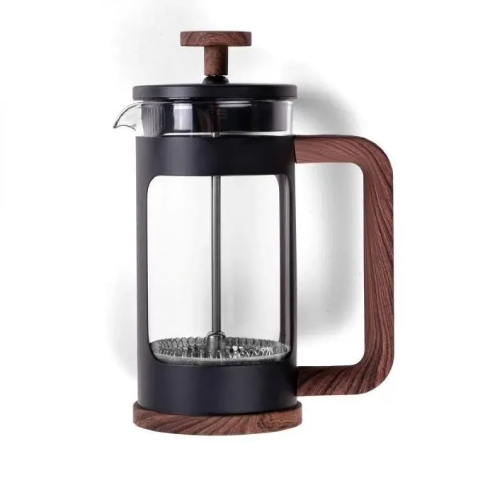 CAFETEIRA PRENSA FRANCESA EM VIDRO / AÇO INOX - 350ML