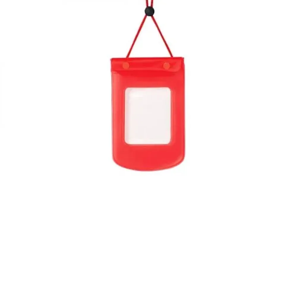 PORTA CELULAR / SMARTPHONE À PROVA DÁGUA - VERMELHO