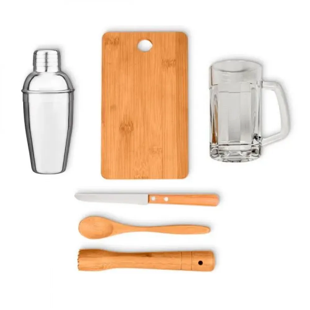 KIT PARA CAIPIRINHA / CERVEJA - 6 PÇS