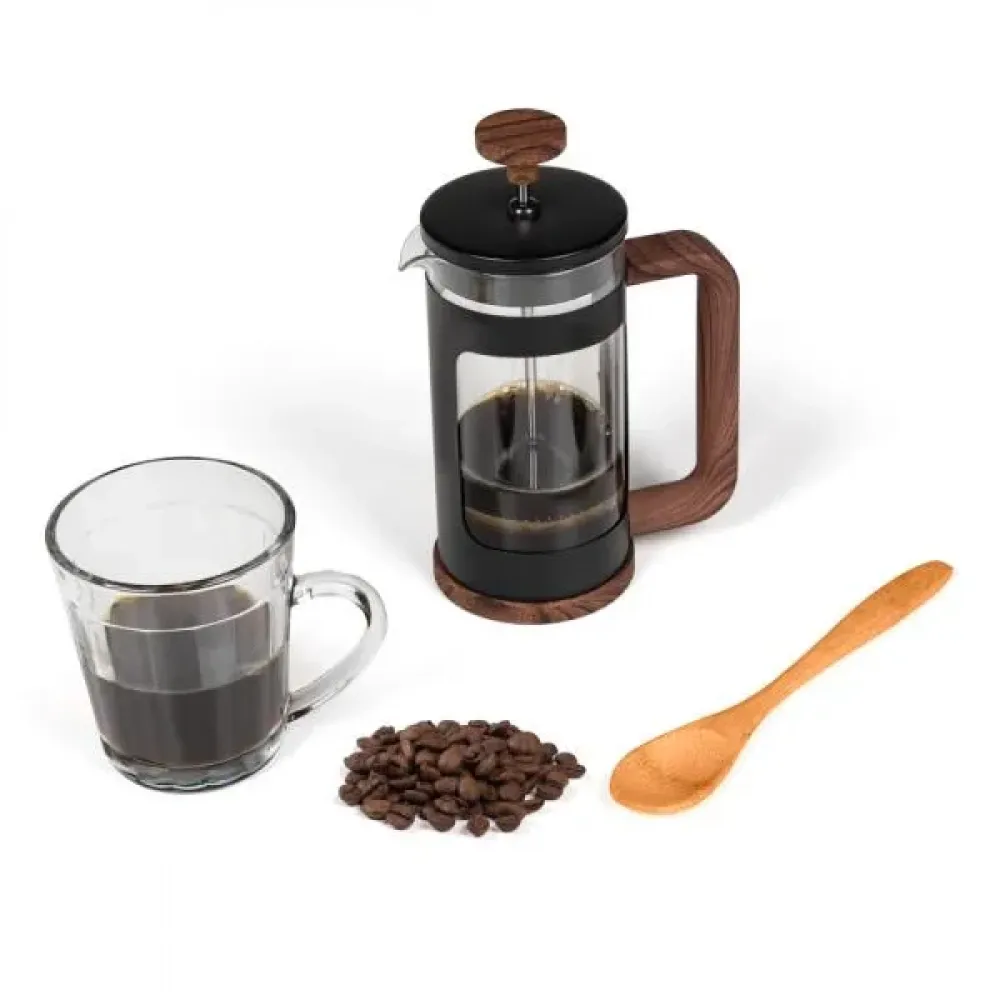 KIT PARA CAFÉ COM PRENSA FRANCESA - 3 PÇS