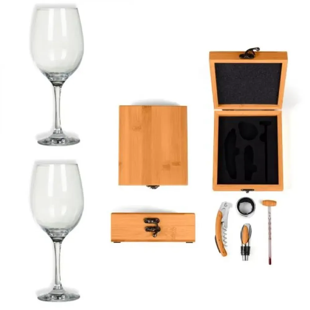 KIT PARA VINHO - 6 PÇS