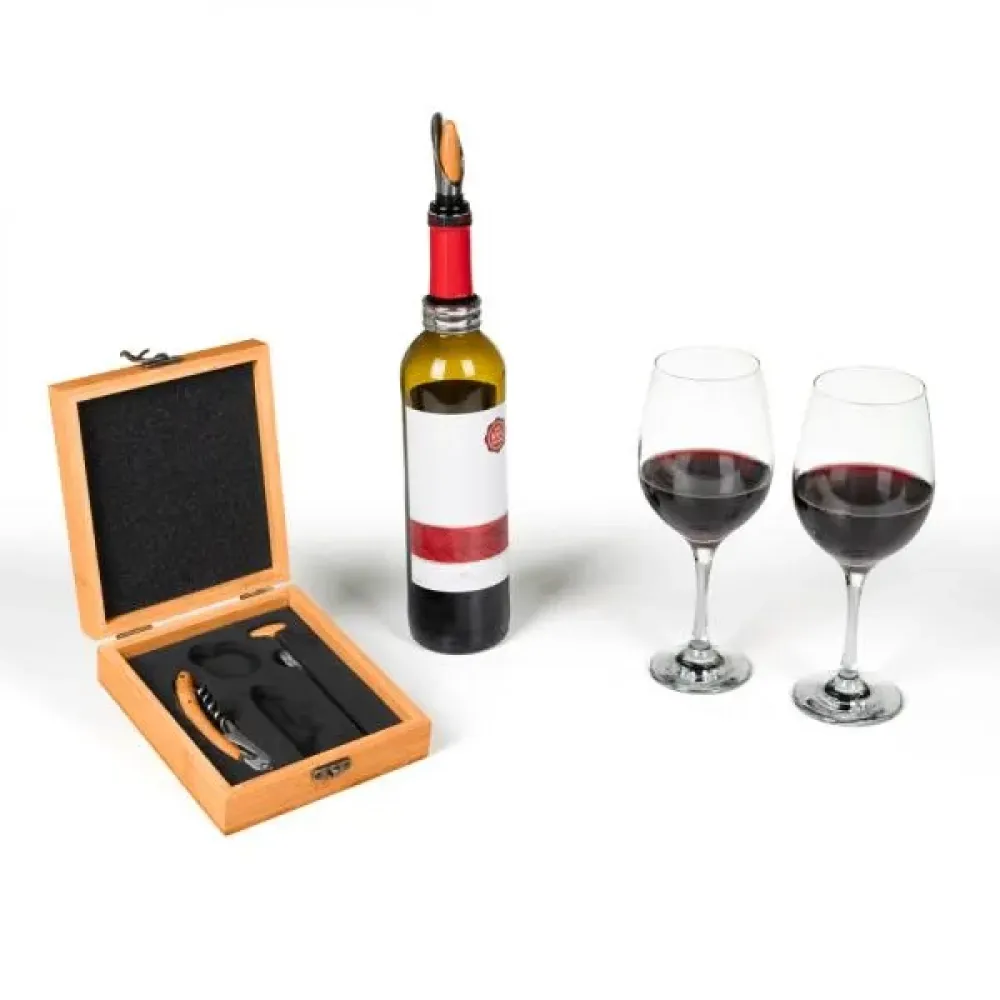 KIT PARA VINHO - 6 PÇS