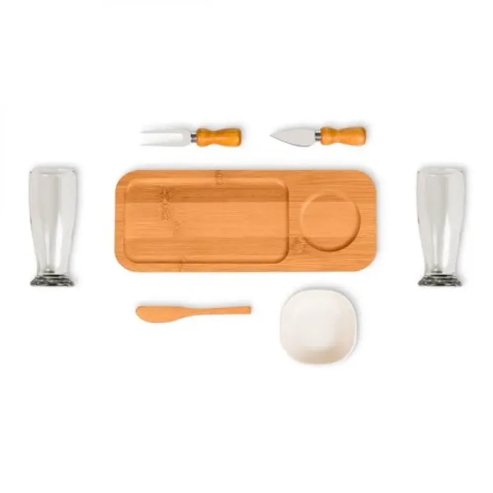 KIT PARA PETISCO / CERVEJA - 7 PÇS