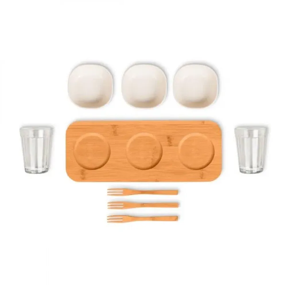 KIT PARA PETISCO / CERVEJA - 9 PÇS