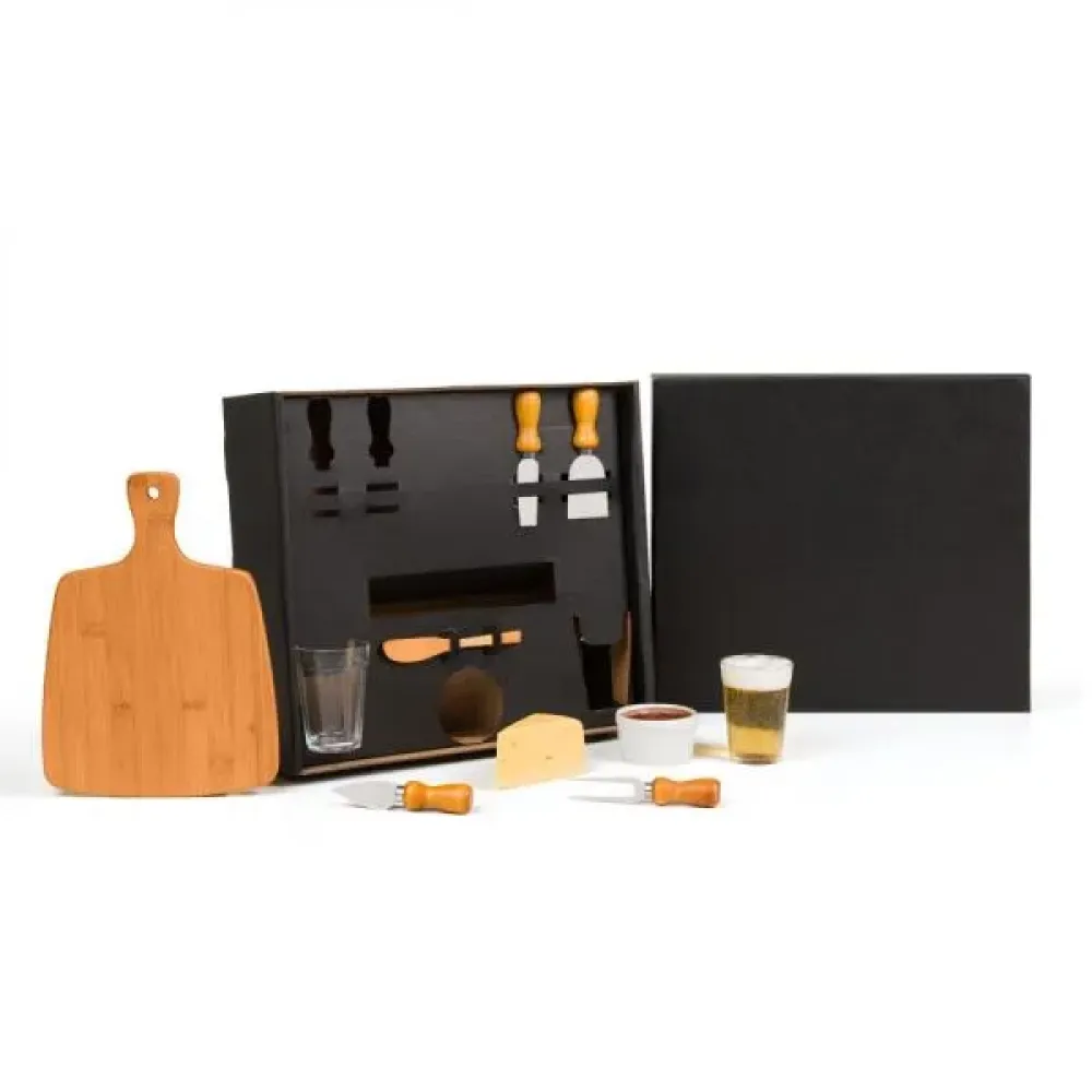 KIT PARA PETISCO / QUEIJO / CERVEJA - 9 PÇS-KT-90600