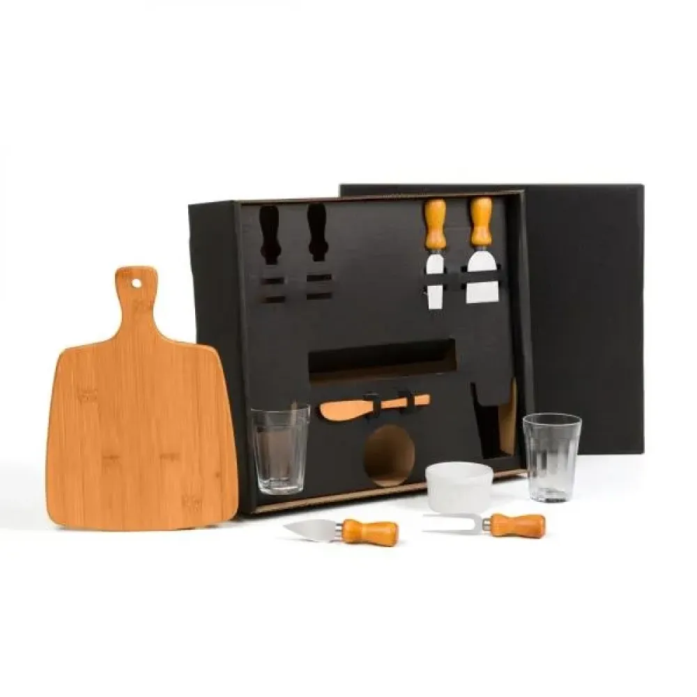 KIT PARA PETISCO / QUEIJO / CERVEJA - 9 PÇS